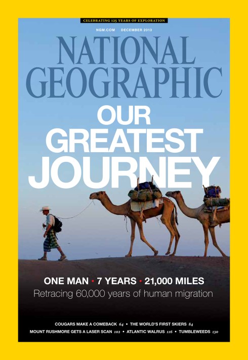 National Geographic (Dec. 2013) - Photo by John Stanmeyer