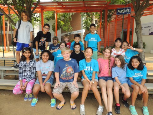 Departing students. We'll miss you!