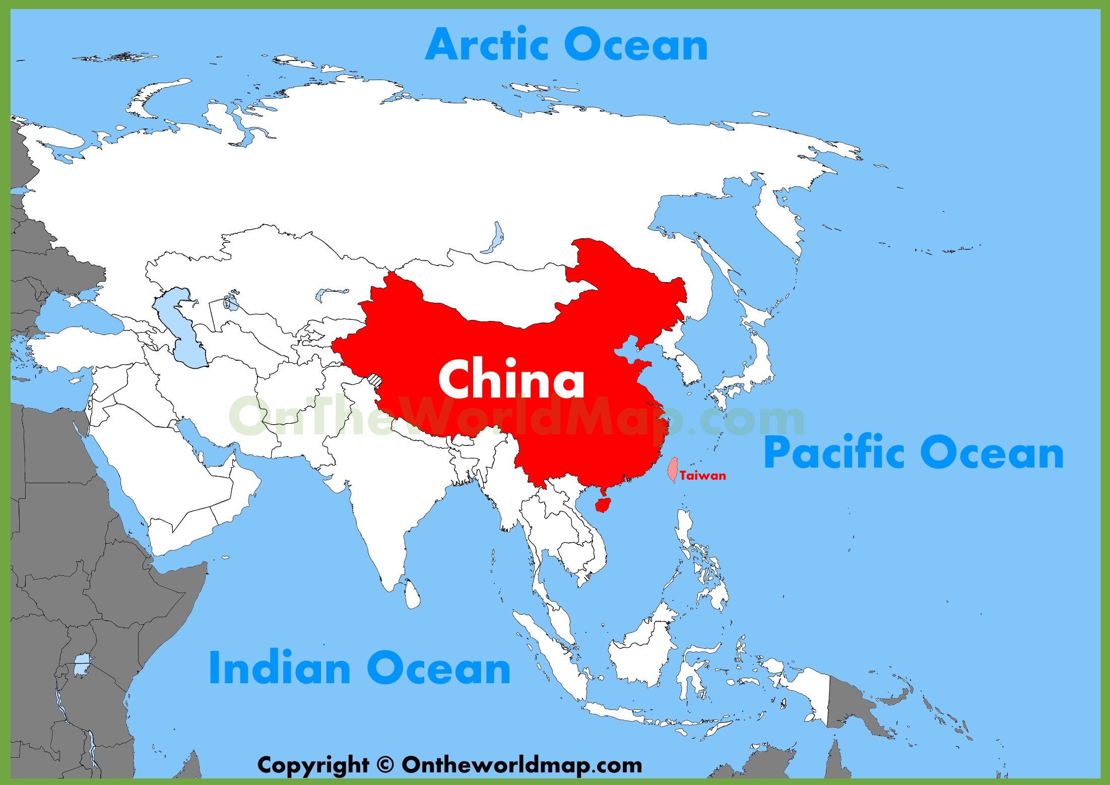 china-location-on-the-asia-map