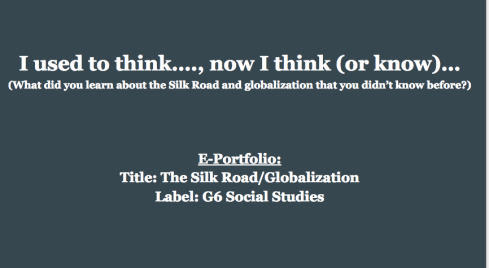 E-portfolio:Blogger Activity